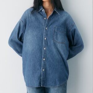 Denim Forum The '80s Comfy Denim Shirt